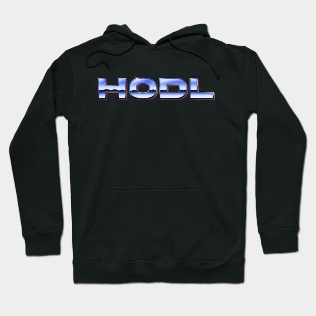 Hodl - Cryptocurrency Hoodie by Sachpica